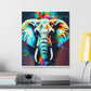 Rainbow Trunk. - Canvas