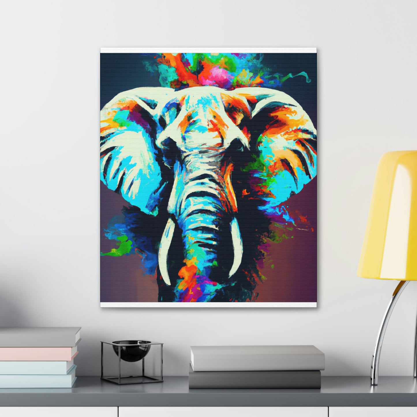 Rainbow Trunk. - Canvas