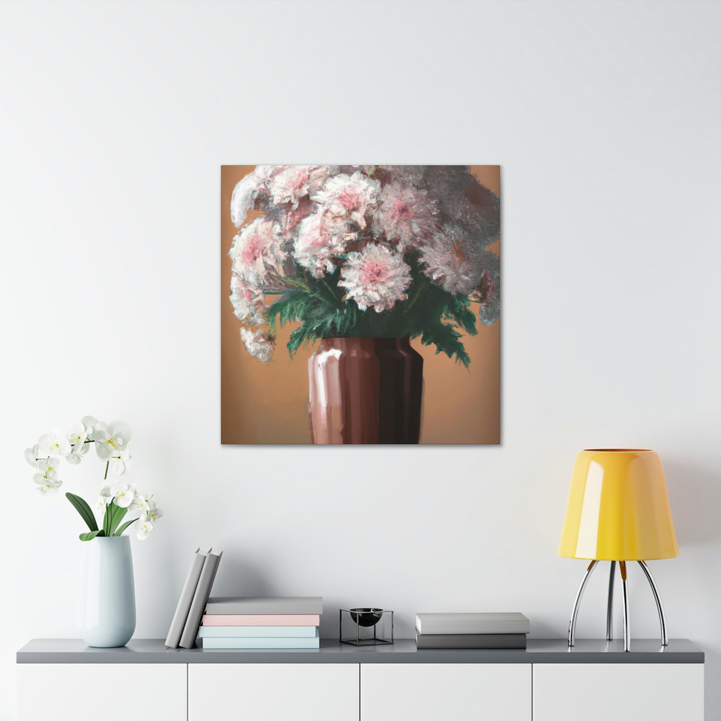 Floral Plushness. - Canvas