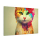 Flower Cat - Canvas