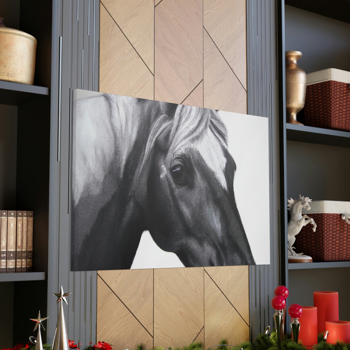 Shadow Steed. - Canvas