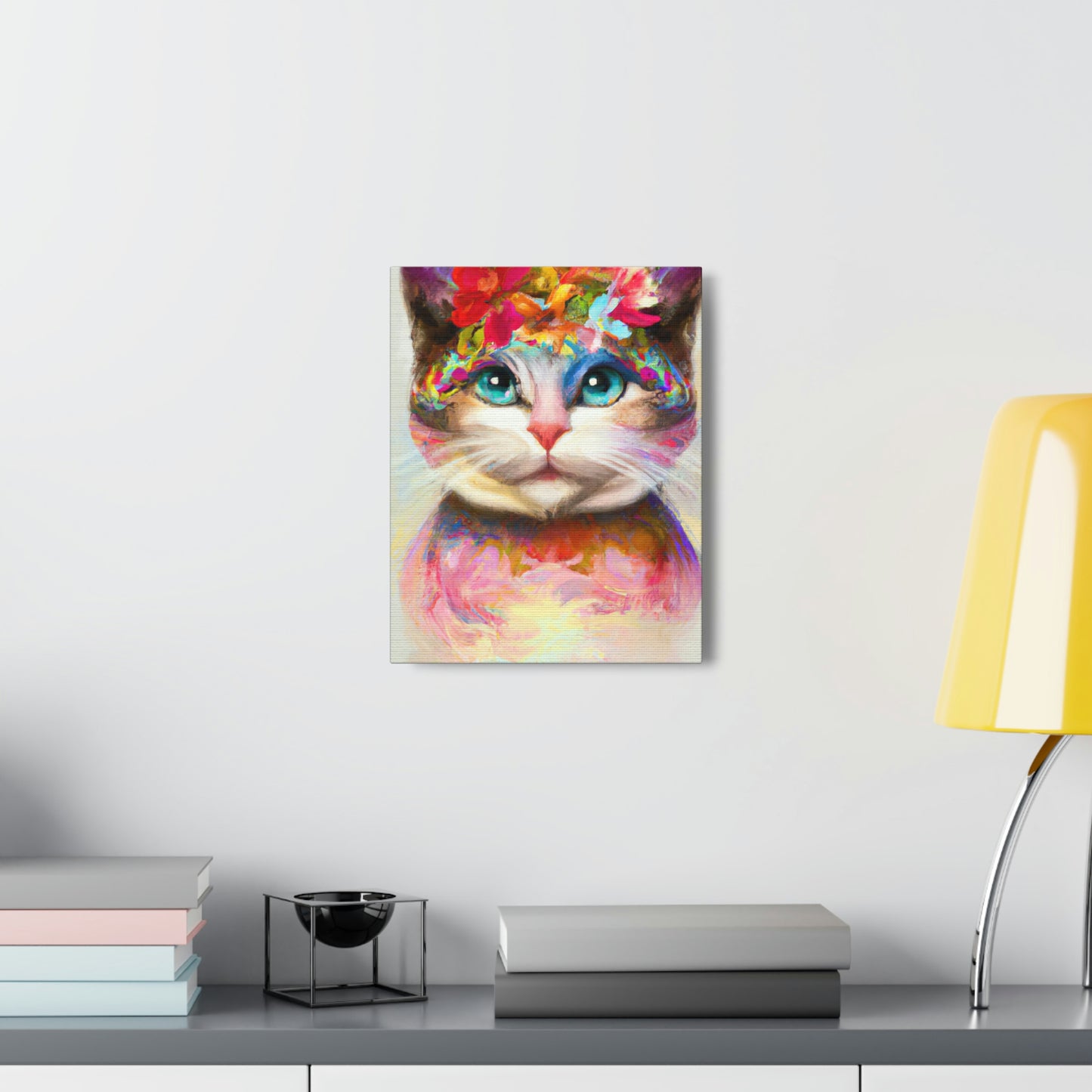 Bloom Cat - Canvas