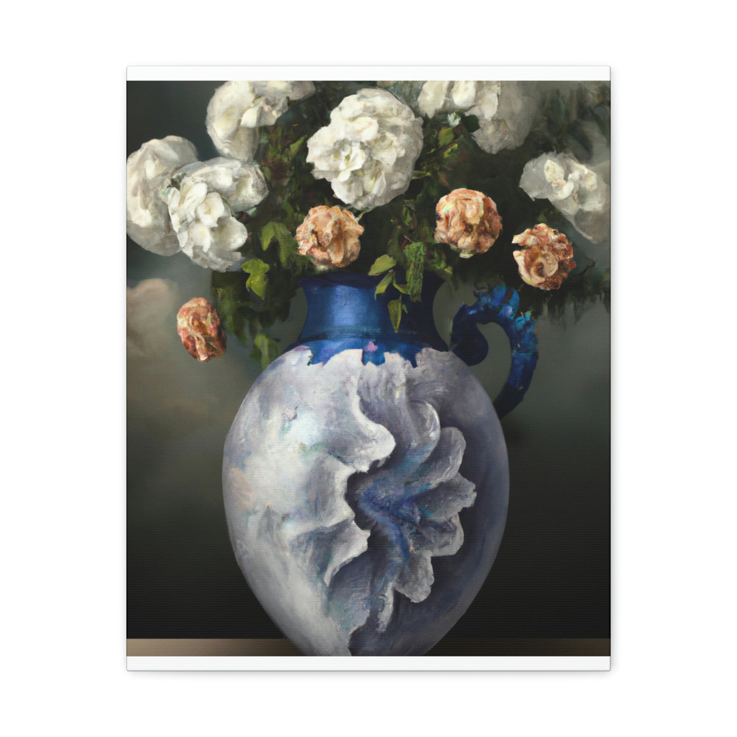 Floral Eternity Bliss - Canvas