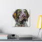"Painted Pointer" - Canvas