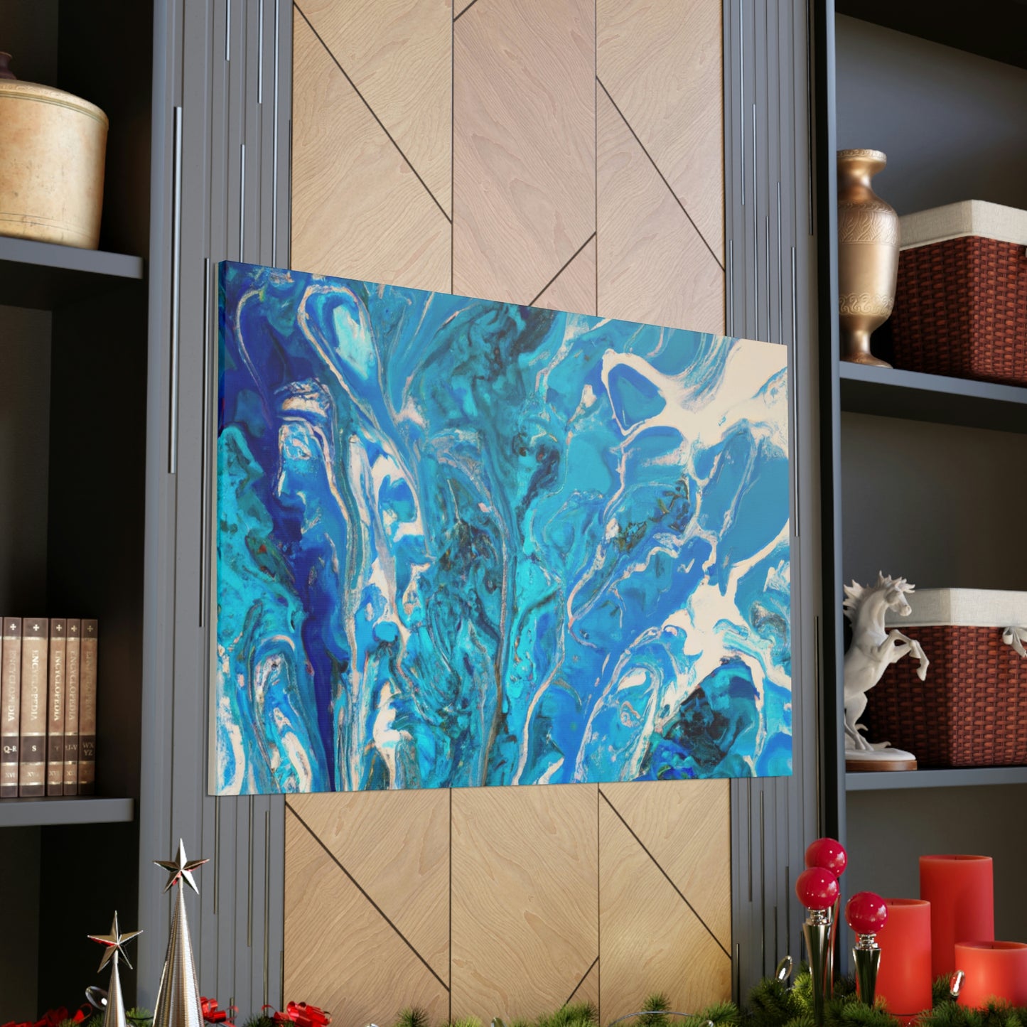 Blue Bliss. - Canvas