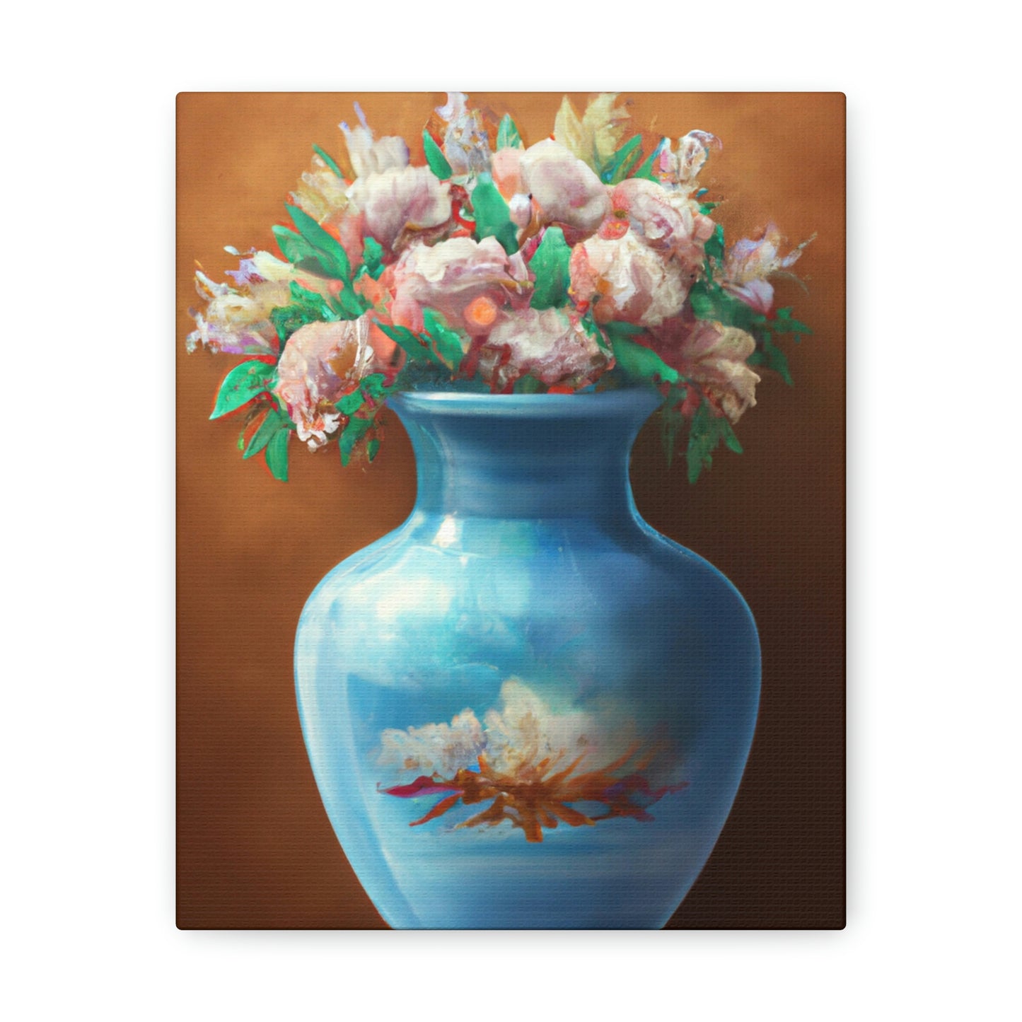 Floral Embellishment. - Canvas