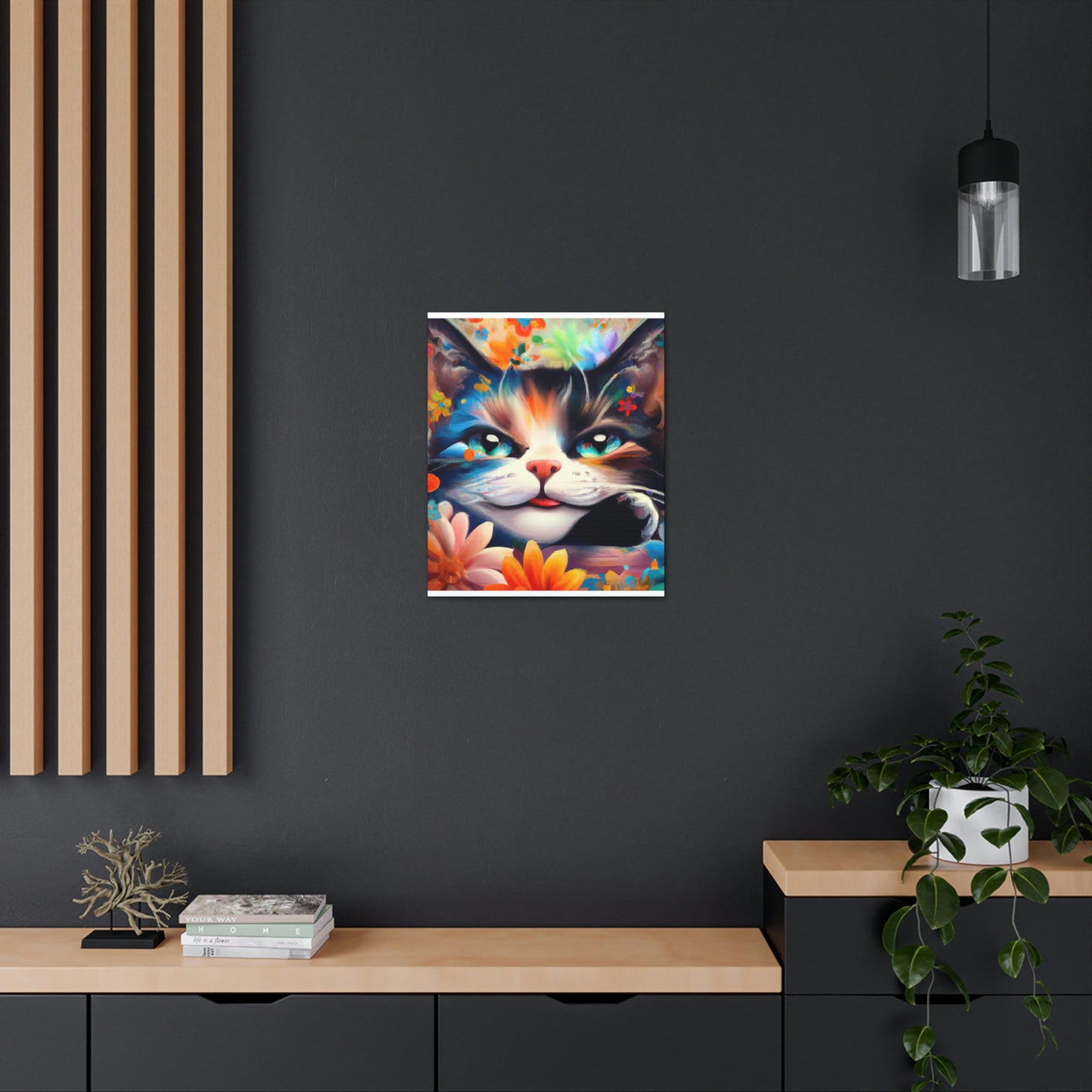 Furburst. - Canvas