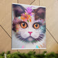 Floral Feline - Canvas