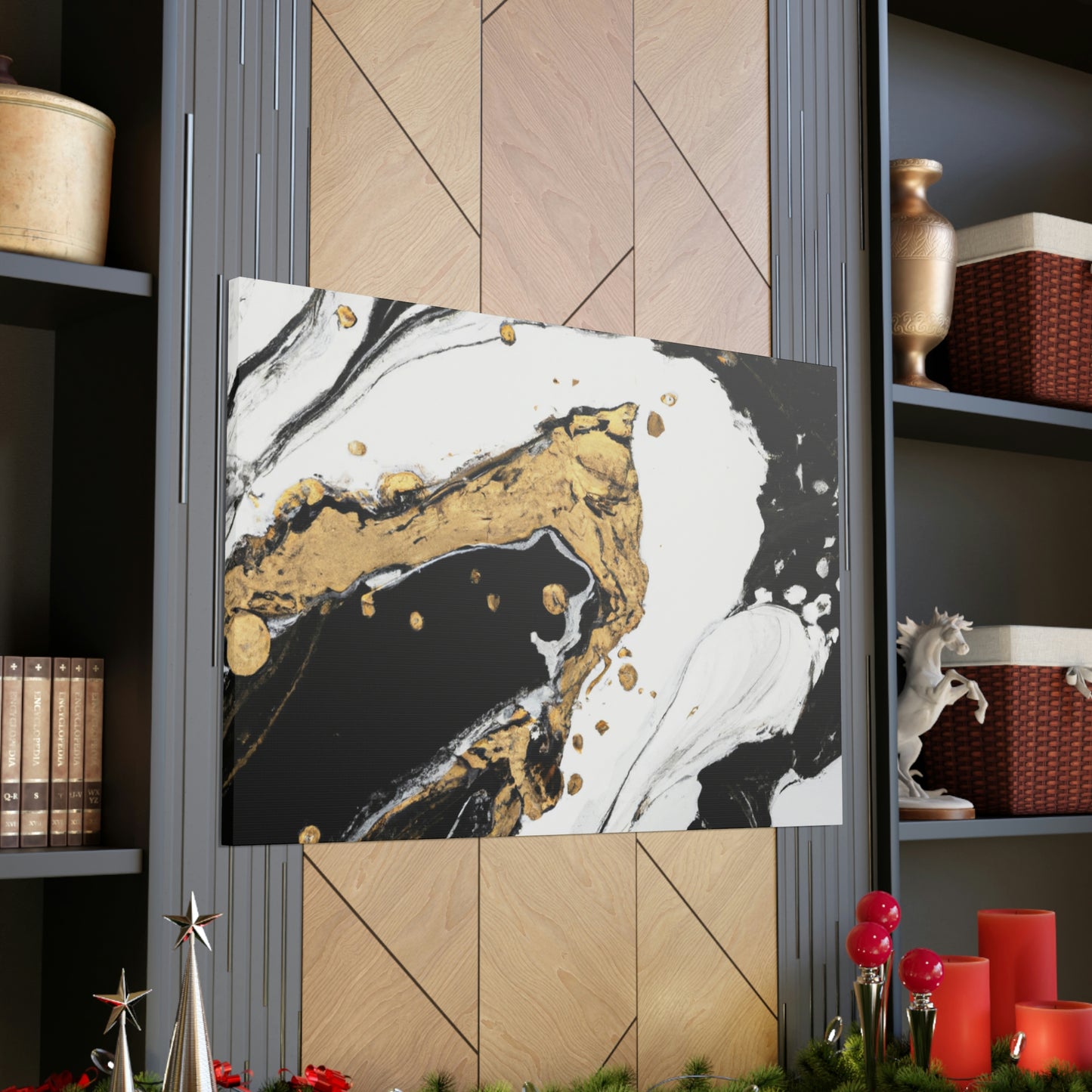 Opulent Splatter Luxe - Canvas