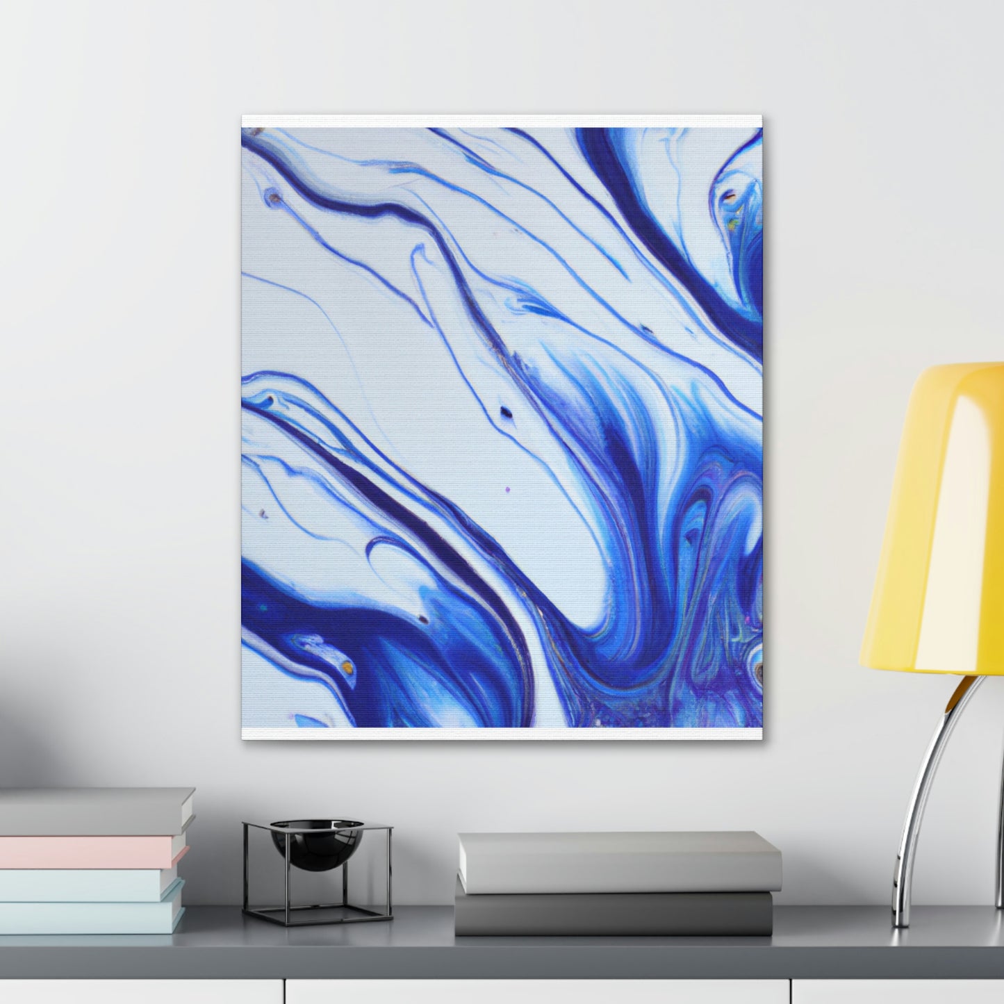 Aqua Sky. - Canvas