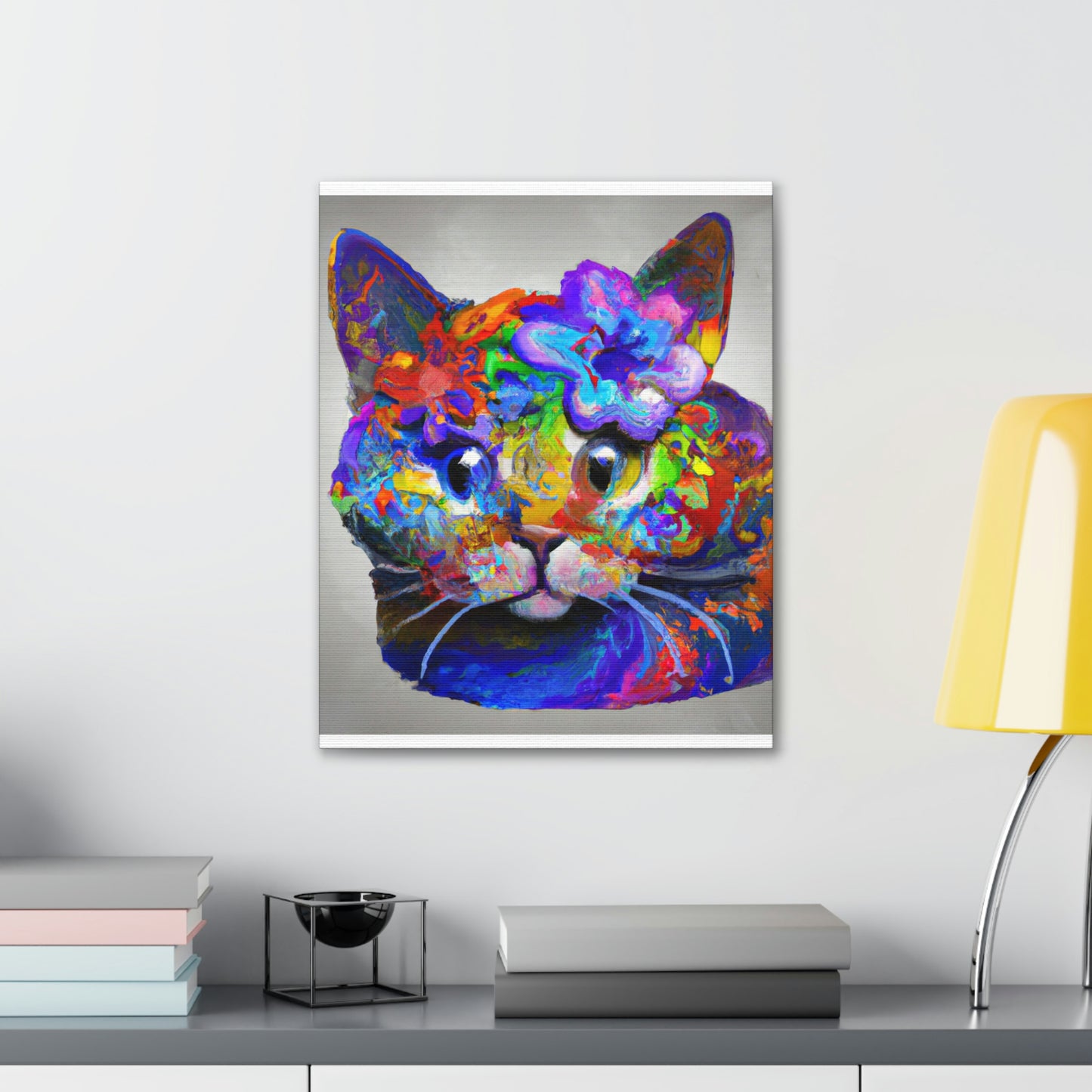 Dreamy Feline - Canvas