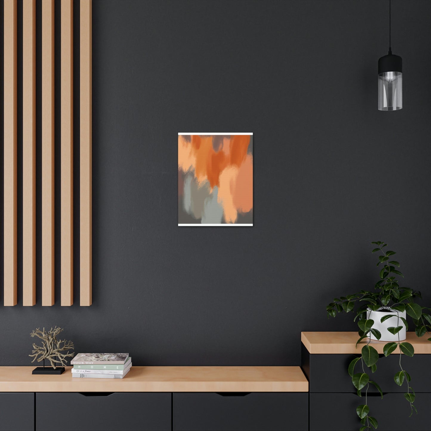 Vibrant Oasis. - Canvas