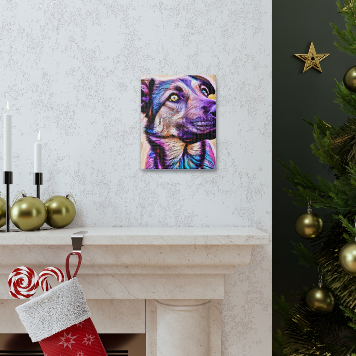 Canine Oasis - Canvas