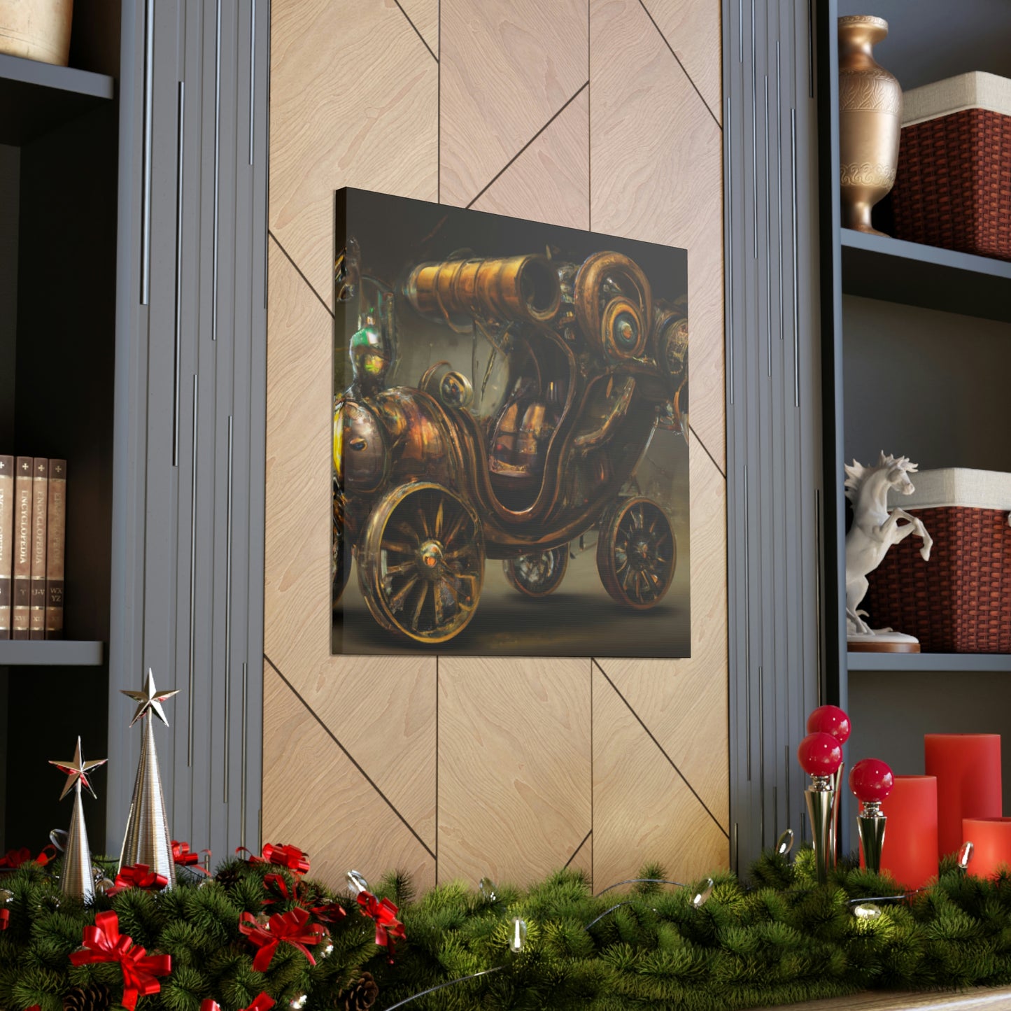 Steampunk Motorcar - Canvas