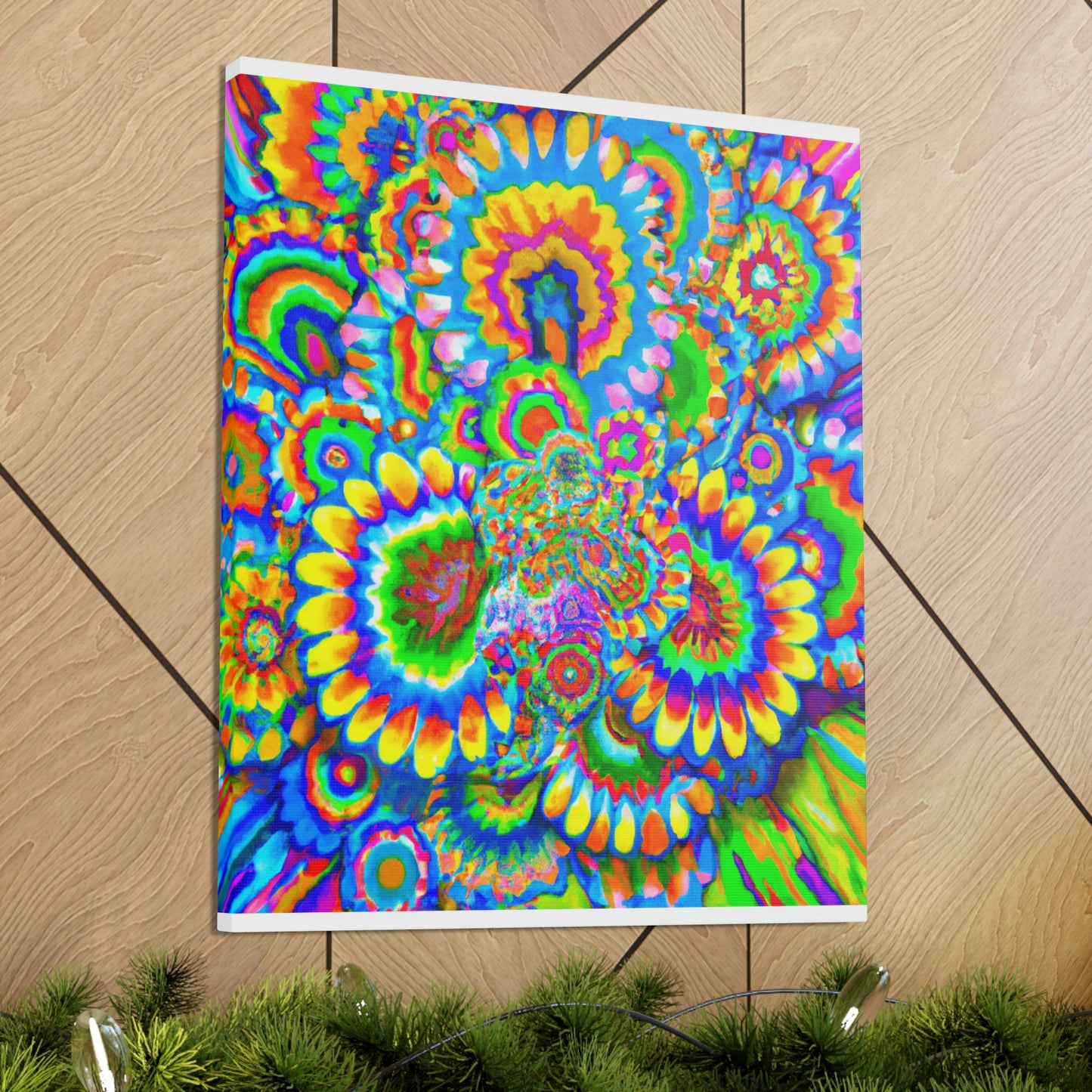 "Trippy Bloom" - Canvas