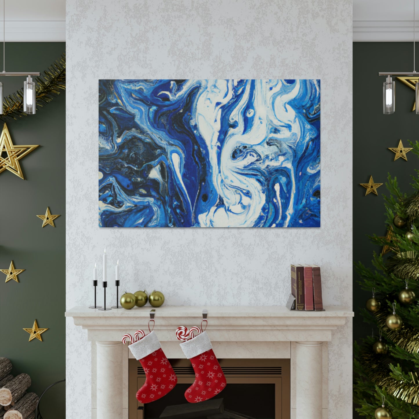 "Aqua Splendor" - Canvas