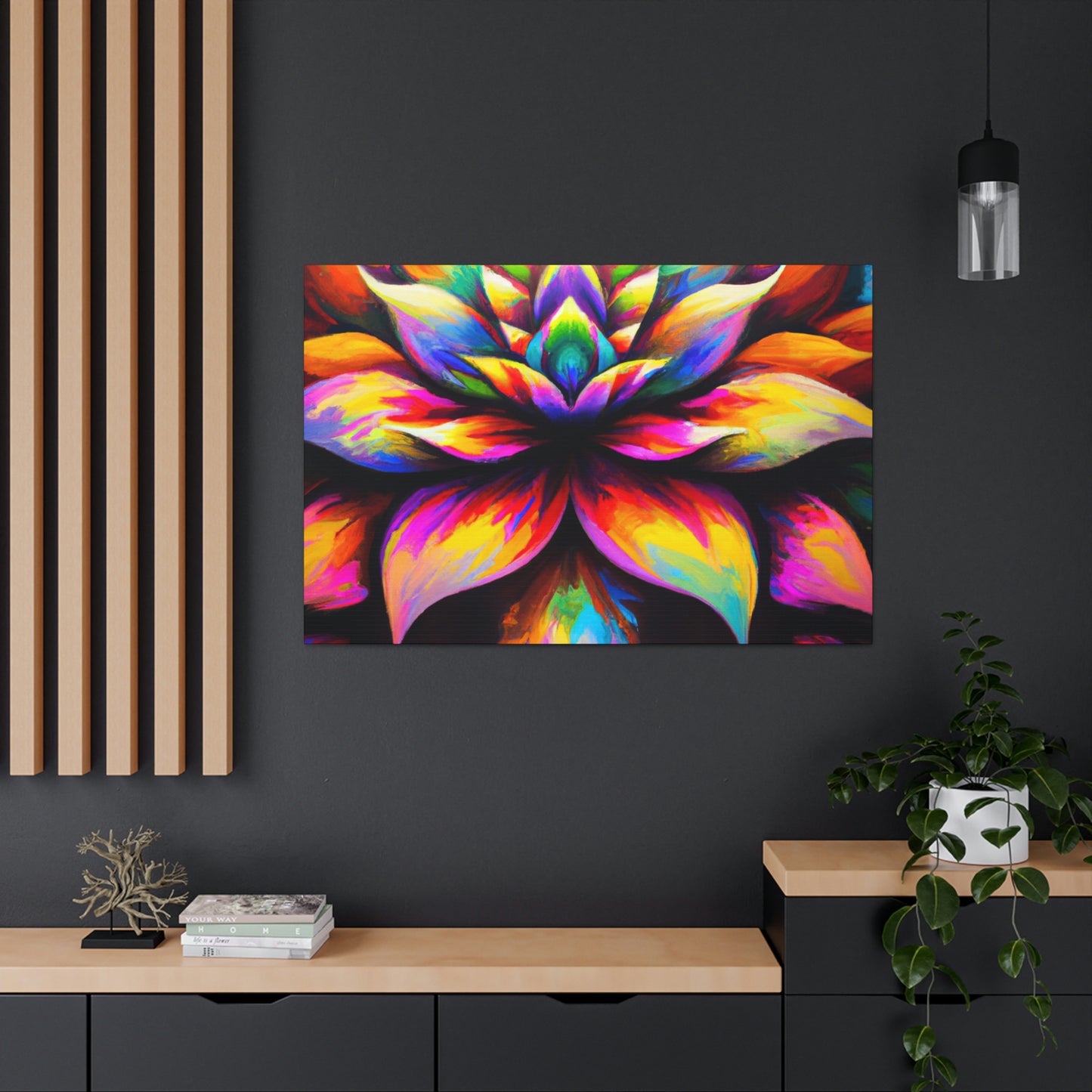 "Vivid Blooms" - Canvas