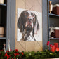 "Pointer Perfection" - Canvas