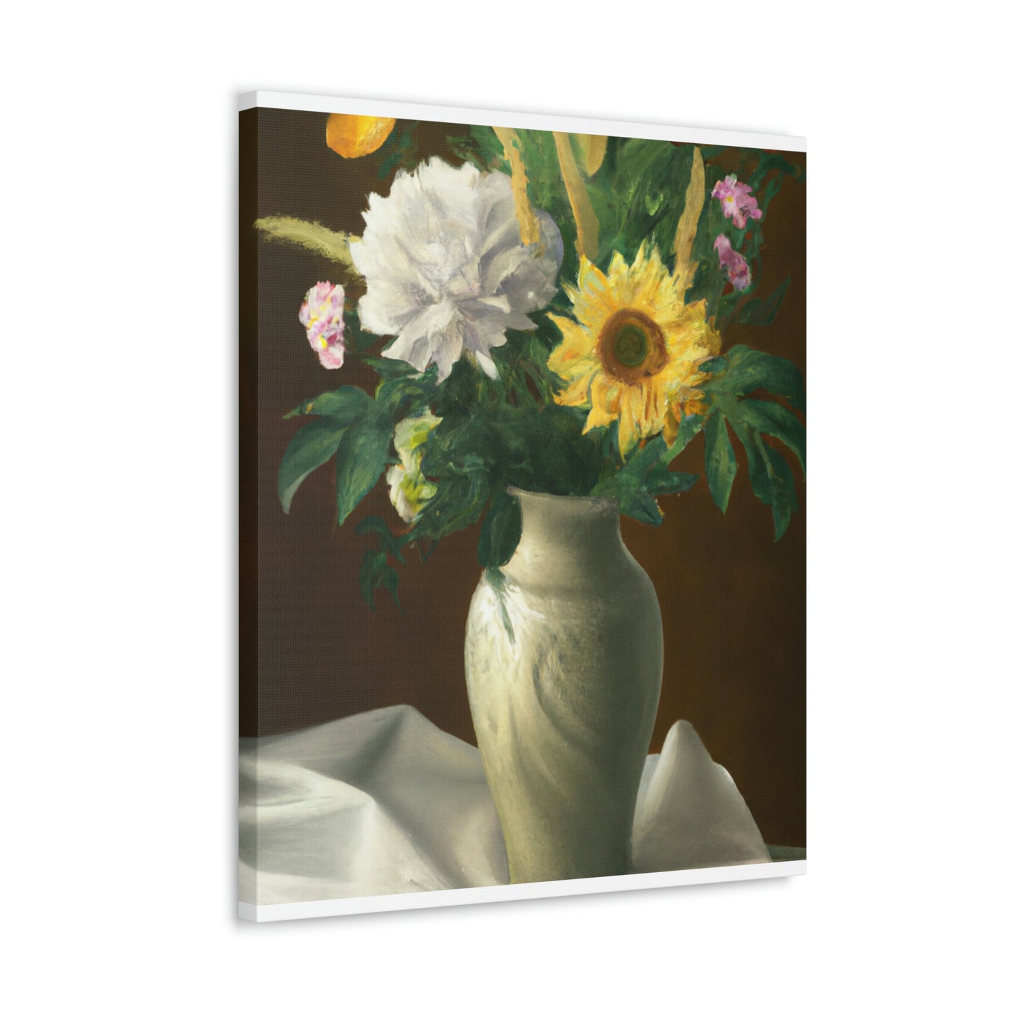 Floral Essence Glow. - Canvas