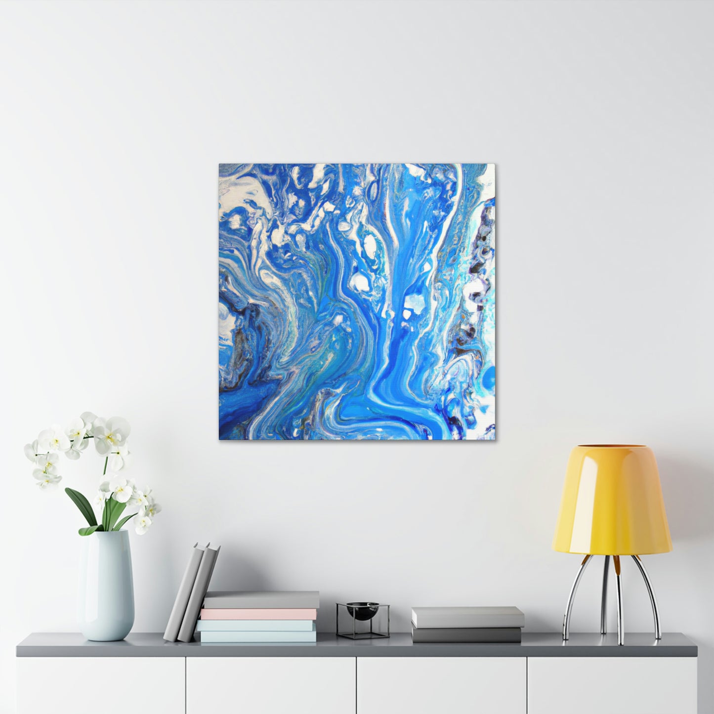 Aqua Bliss. - Canvas
