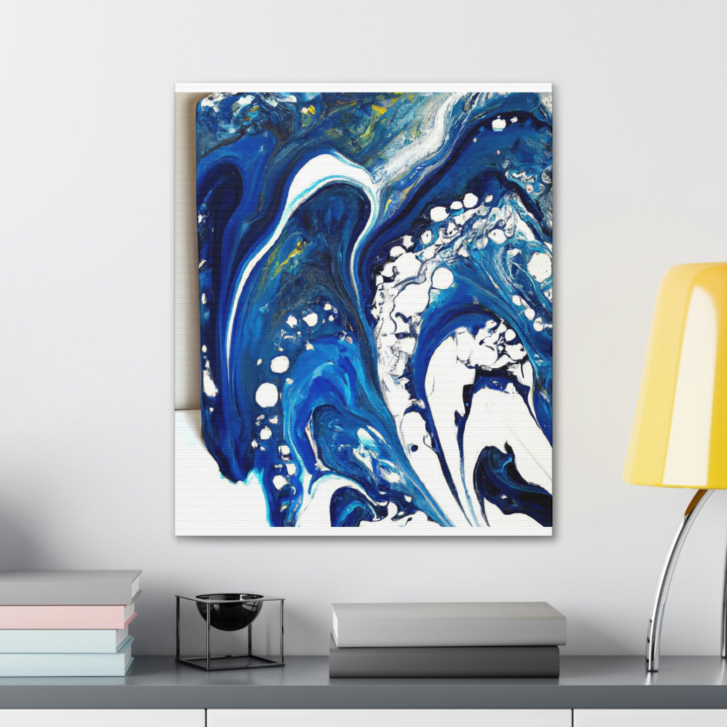 Aqua Drift - Canvas