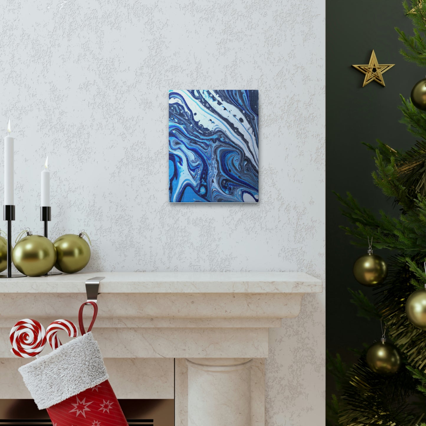 Blue Hope. - Canvas