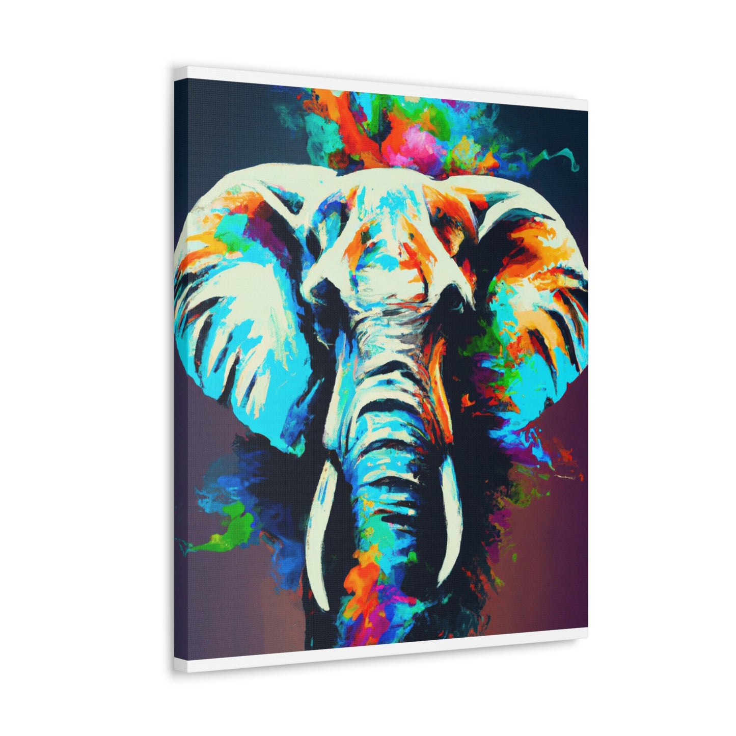 Rainbow Trunk. - Canvas
