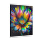 "Psychedelic Bloom" - Canvas