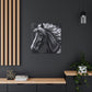 Equine Lattice - Canvas