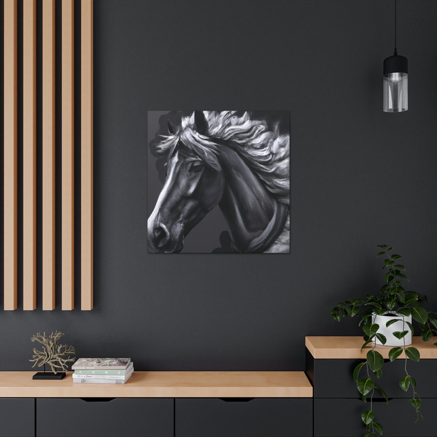 Equine Lattice - Canvas