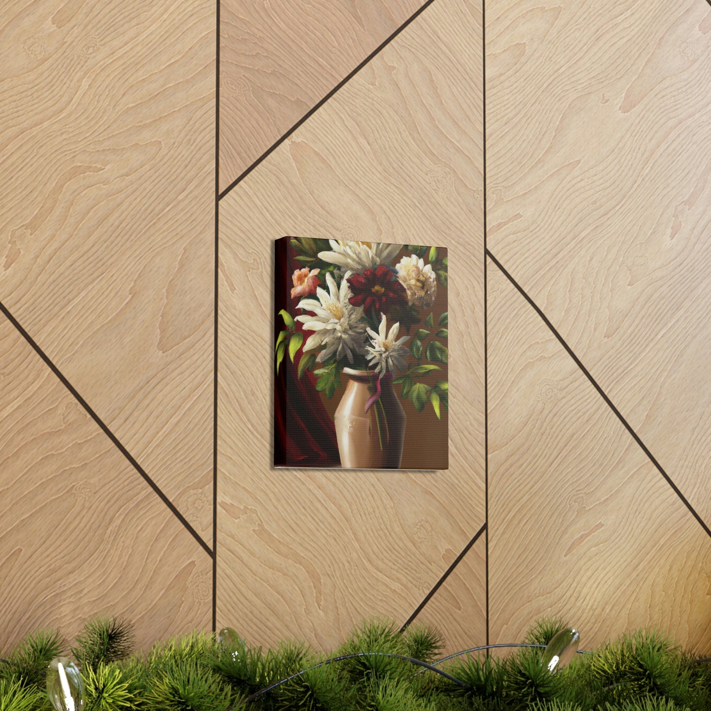 Vibrant Floral Awesomeness. - Canvas