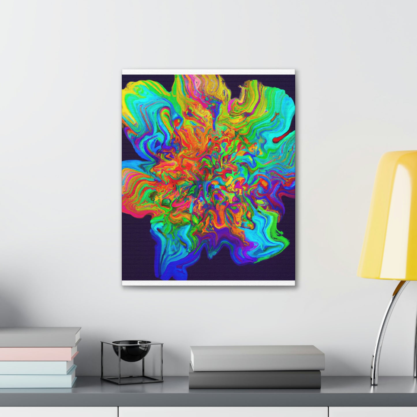 "Vivid Bloom" - Canvas