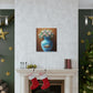Floral Embellishment. - Canvas