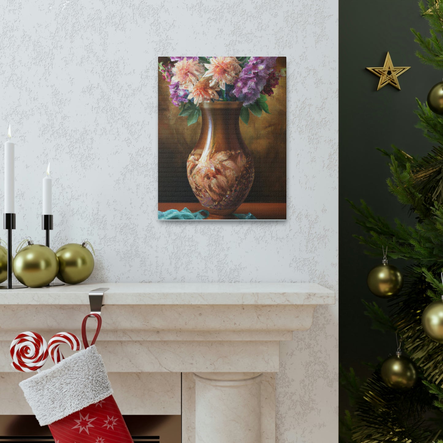 Floral Splendor Art. - Canvas
