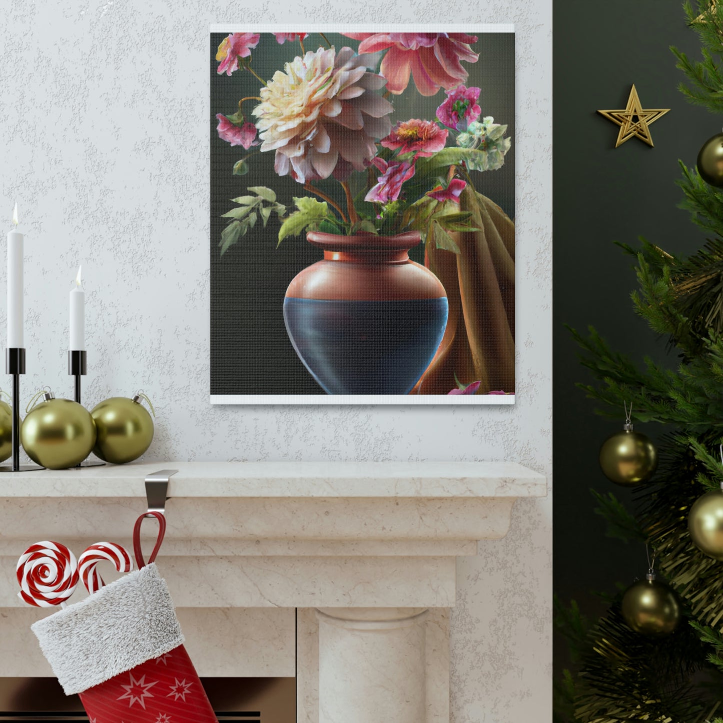 Floral Bouquet Dreamscape - Canvas
