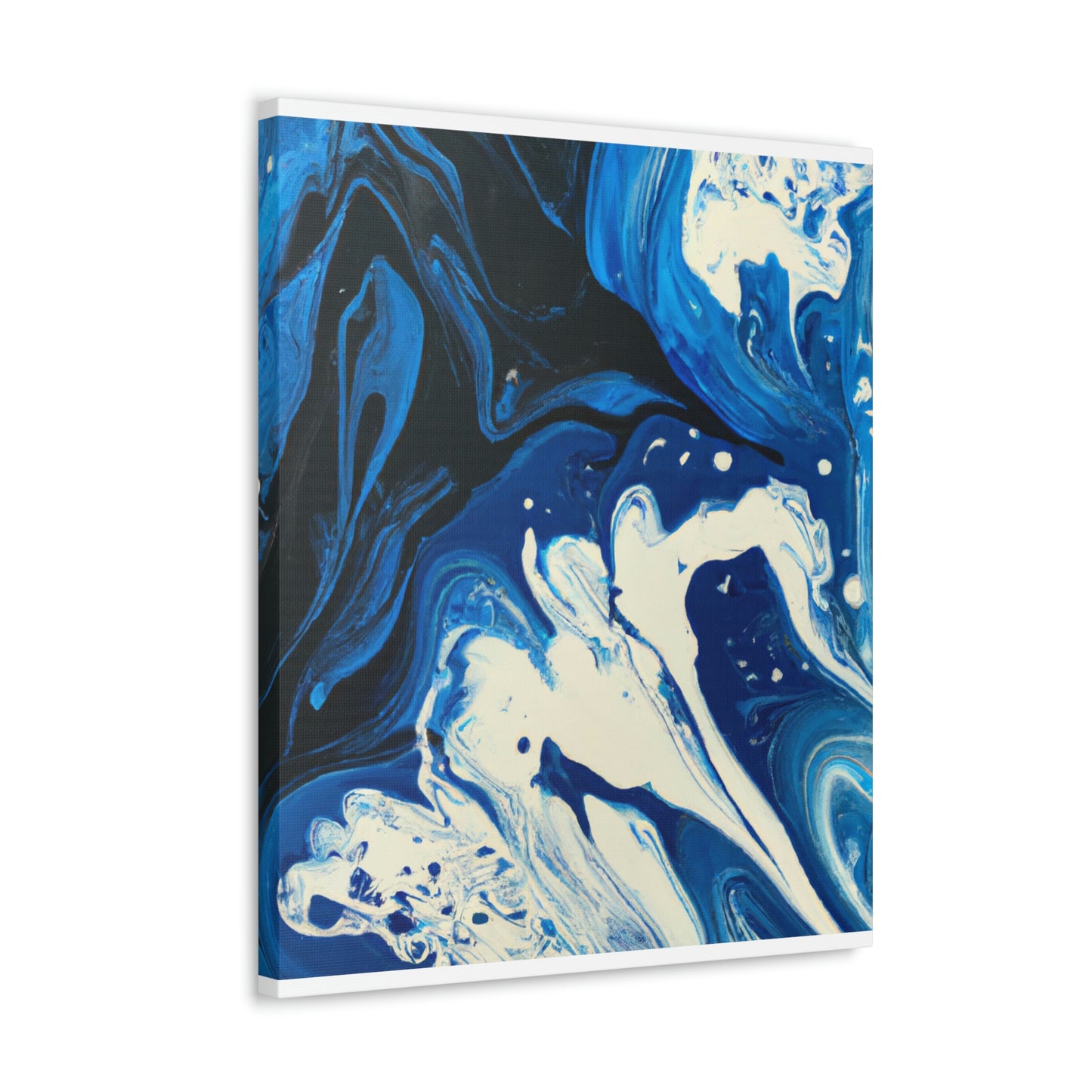 Blue Flux - Canvas