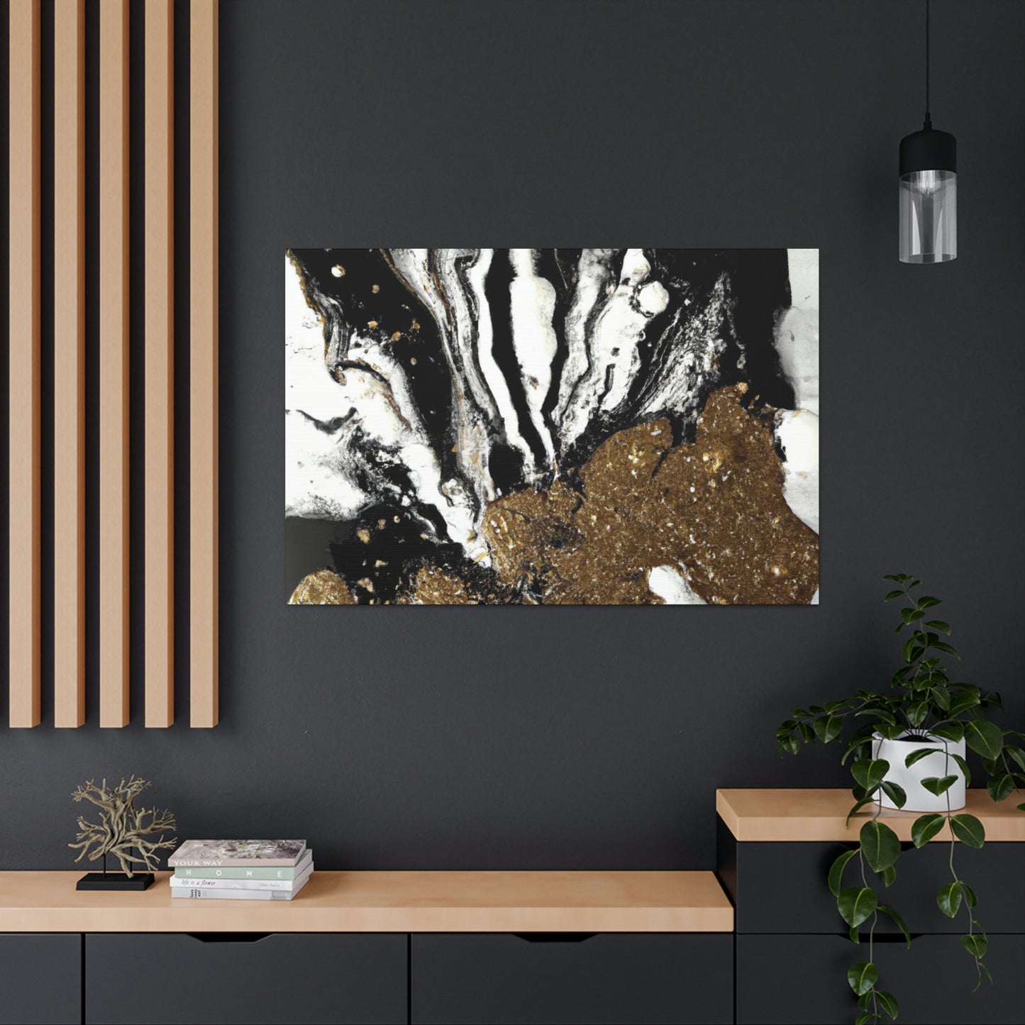 Galactic Cosmos Glow - Canvas
