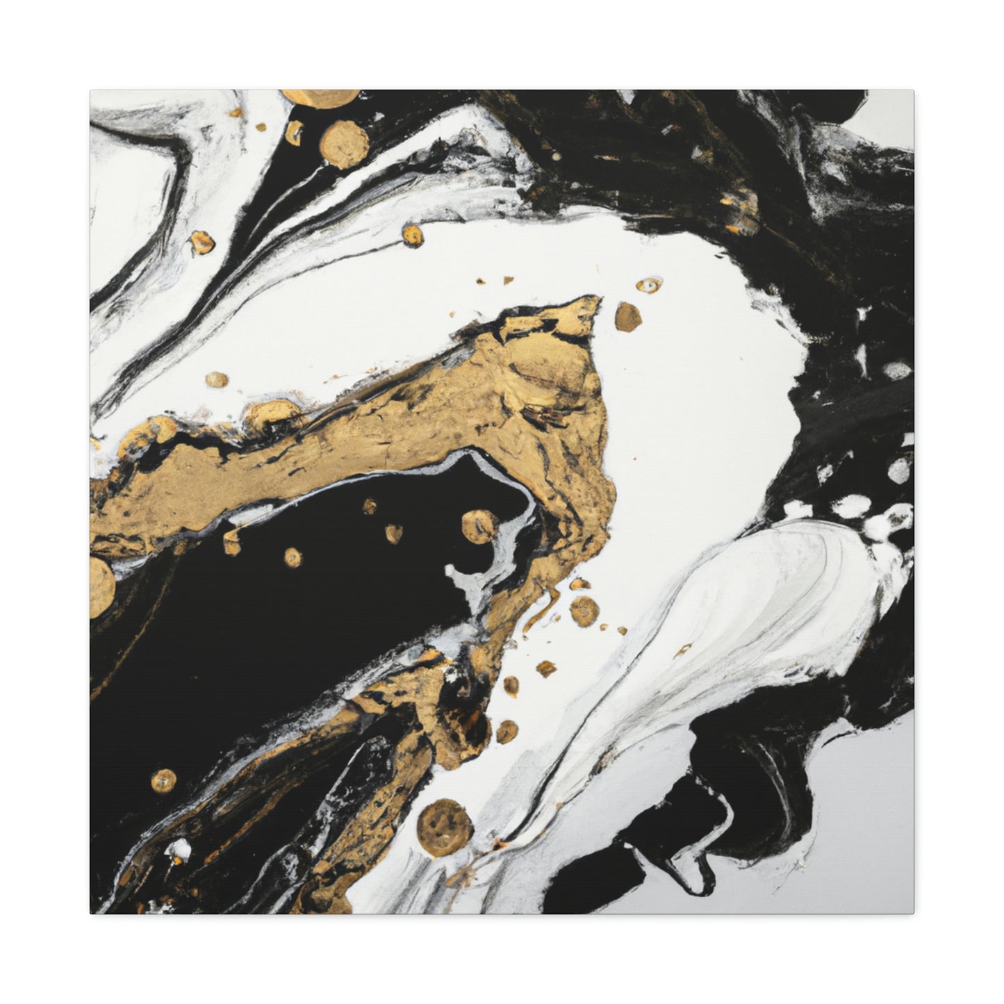 Opulent Splatter Luxe - Canvas