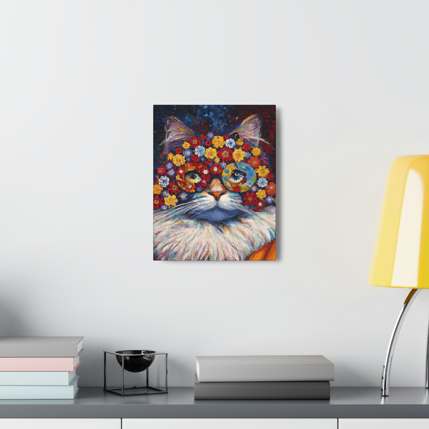 "Feline Vibrance" - Canvas