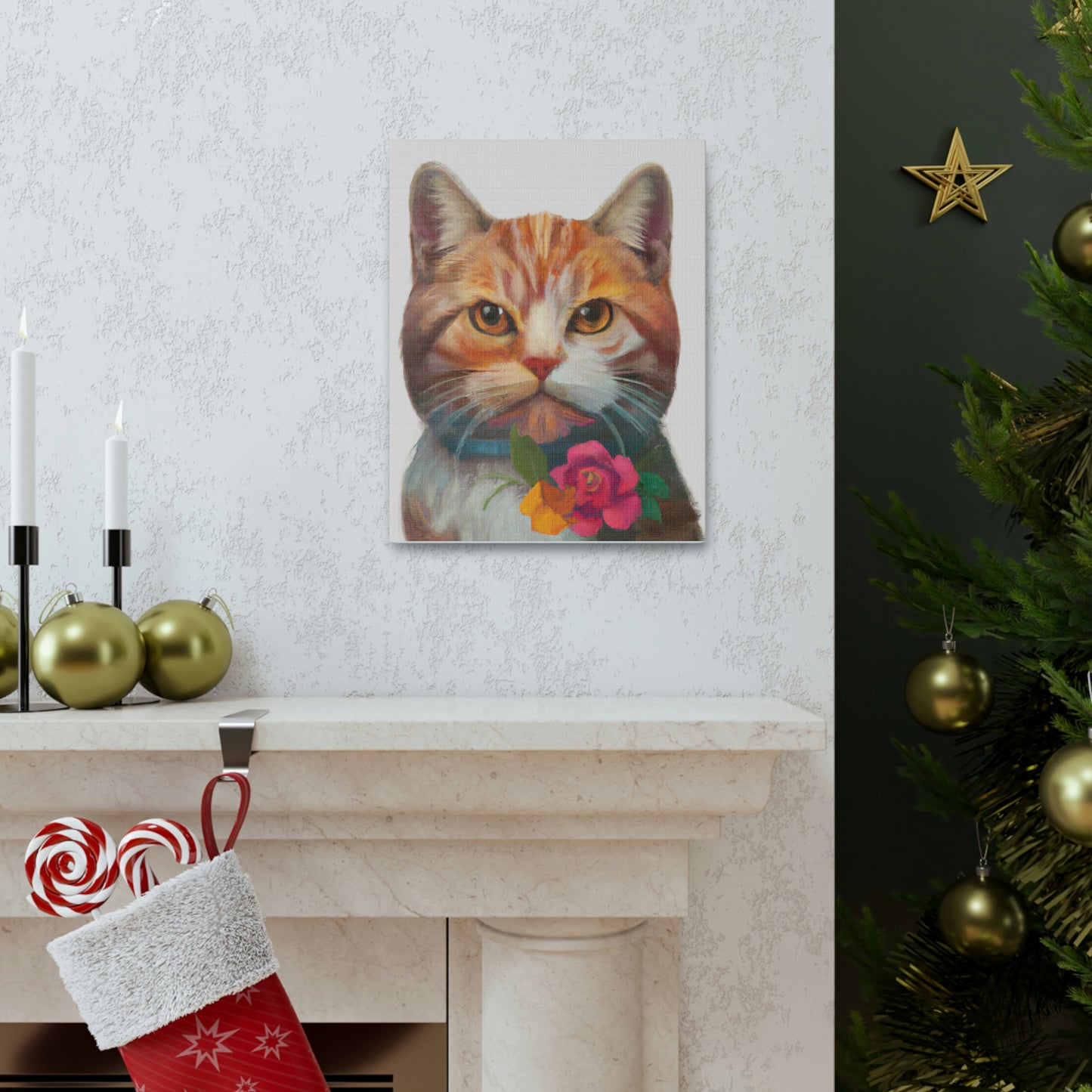Cat Bliss. - Canvas