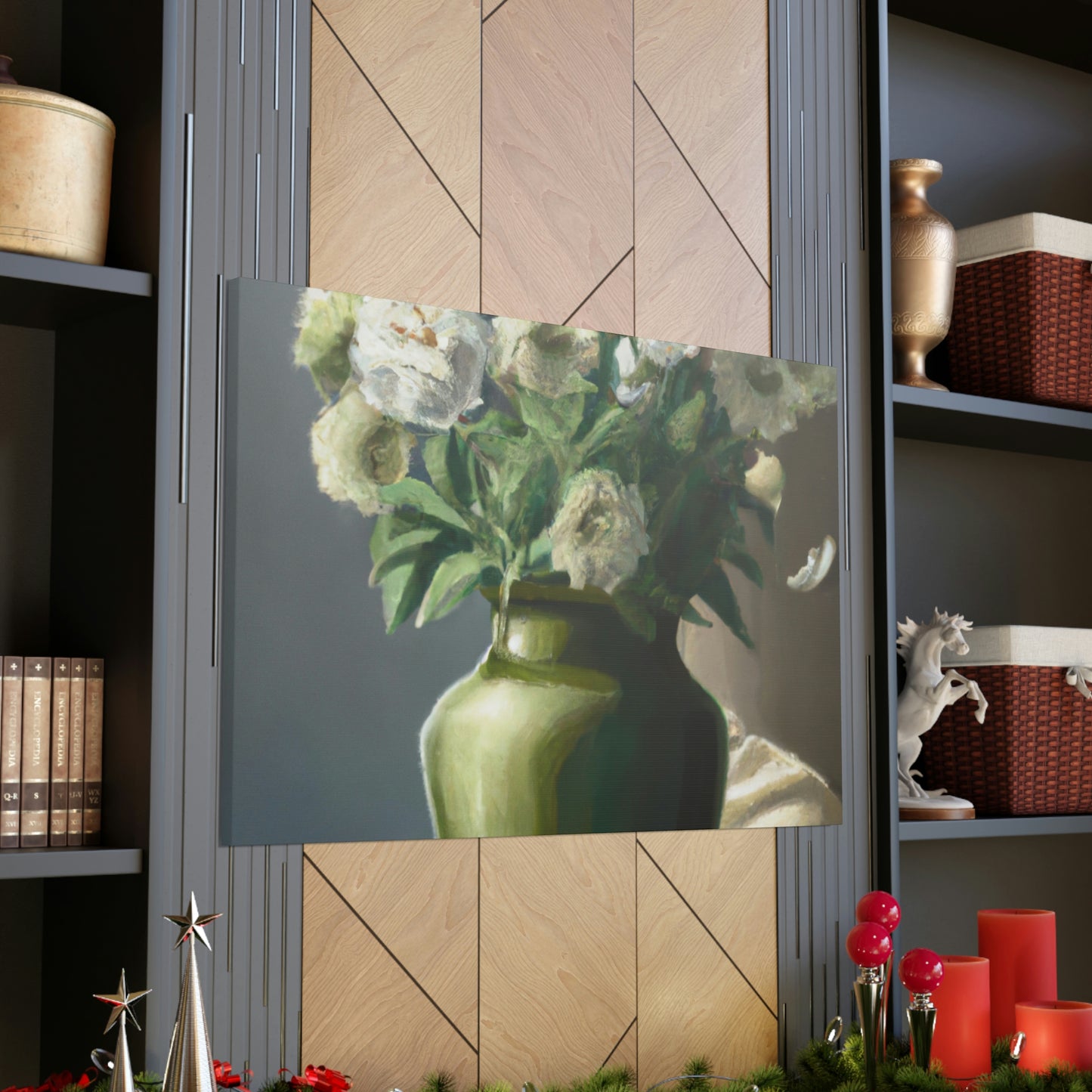 Ethereal Floral Beauty. - Canvas