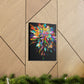Psychedelic Bloom - Canvas