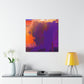 "Brushed Hues" - Canvas