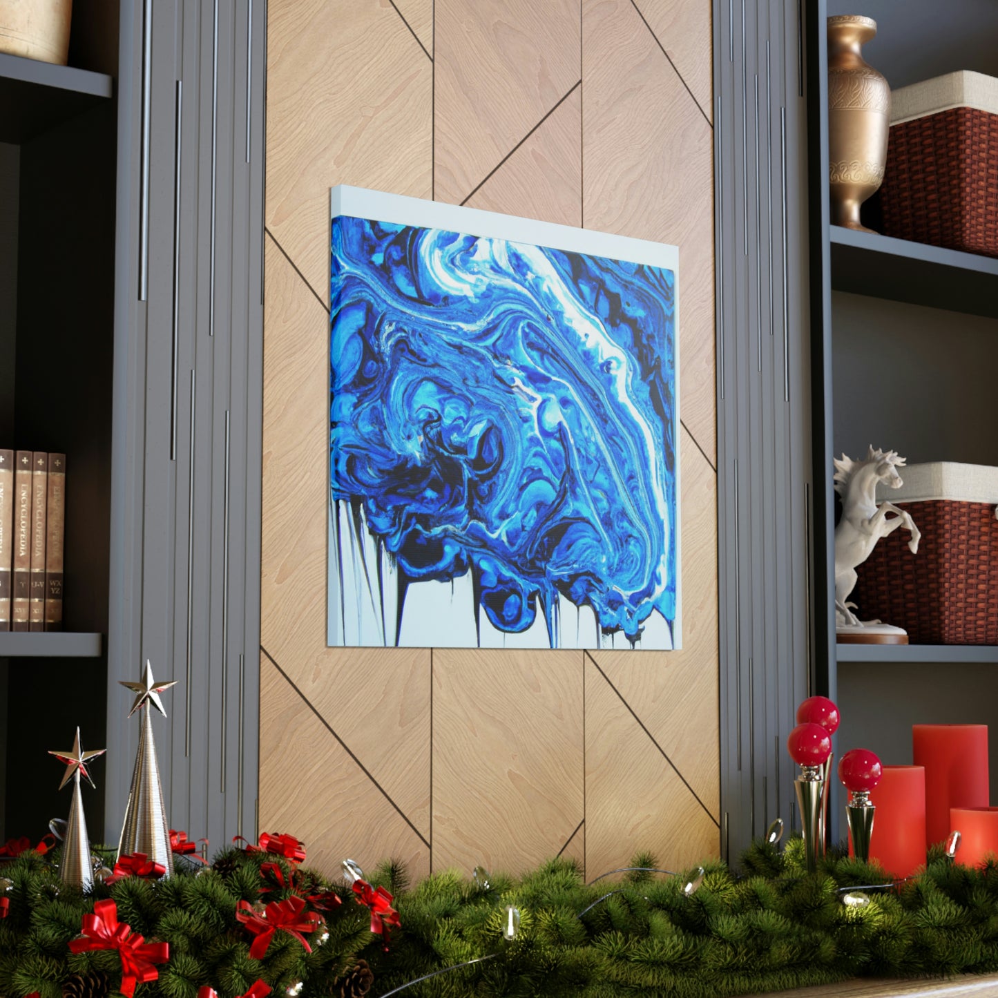 "Blue Majesty" - Canvas