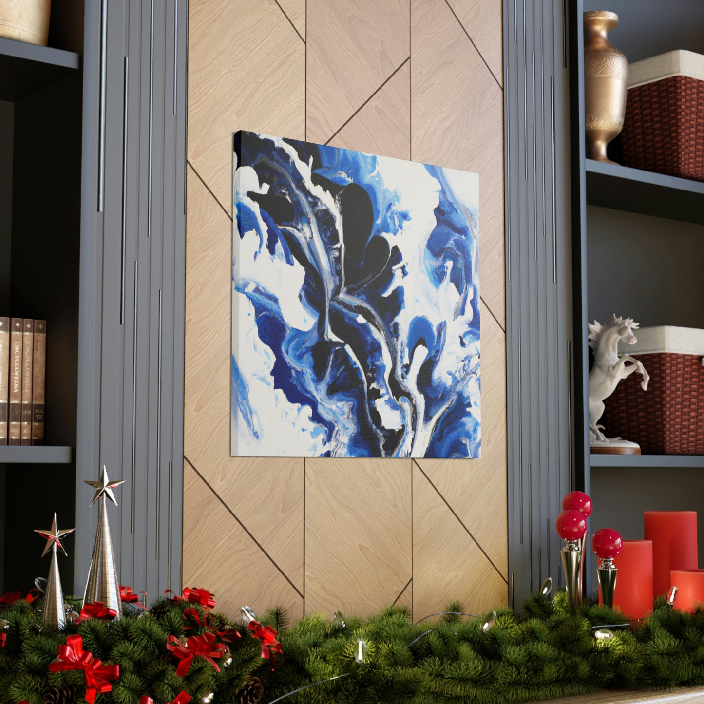 "Blue Bloom" - Canvas