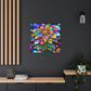 Colorful Joyful Bloom - Canvas
