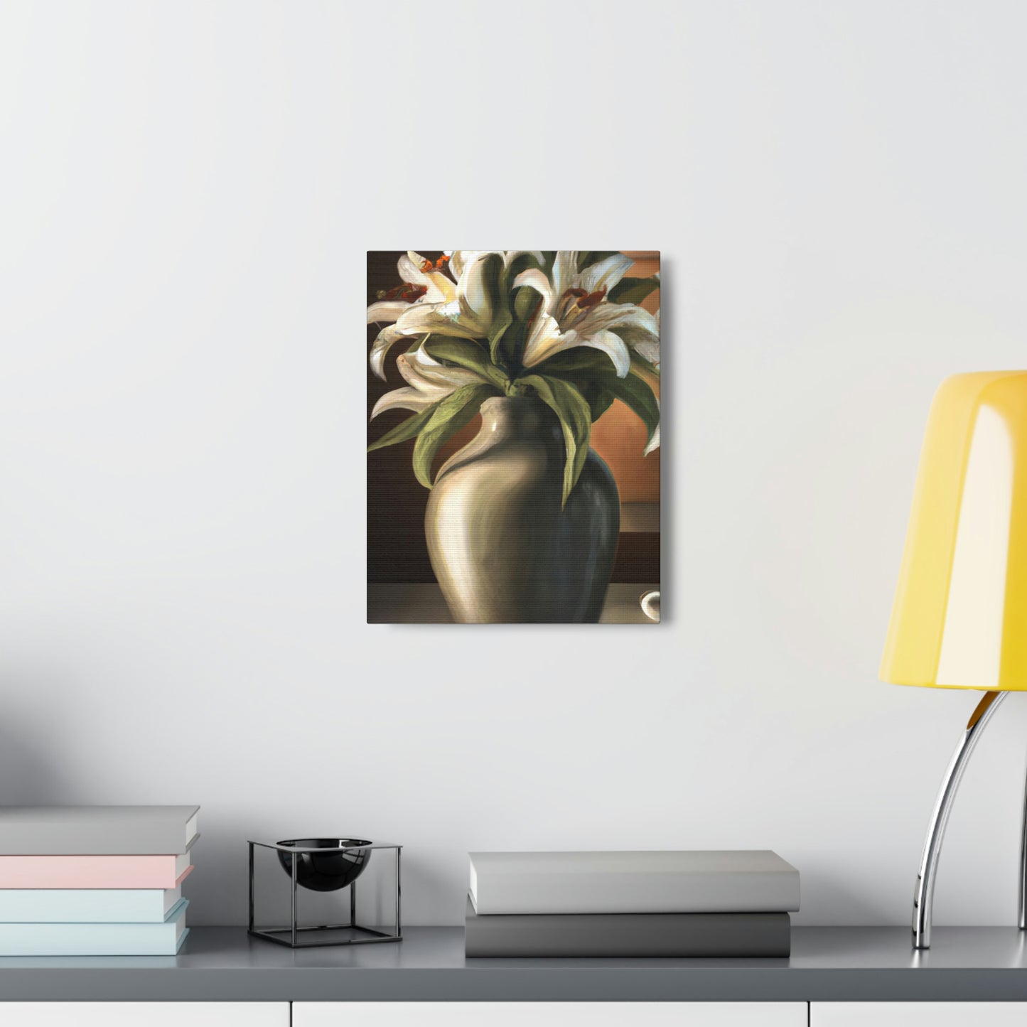"Vase of Blossoms" - Canvas