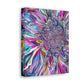 Psychedelic Bloom. - Canvas