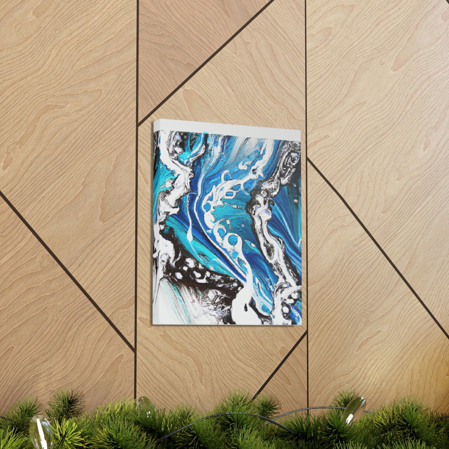 Blue Splendor. - Canvas