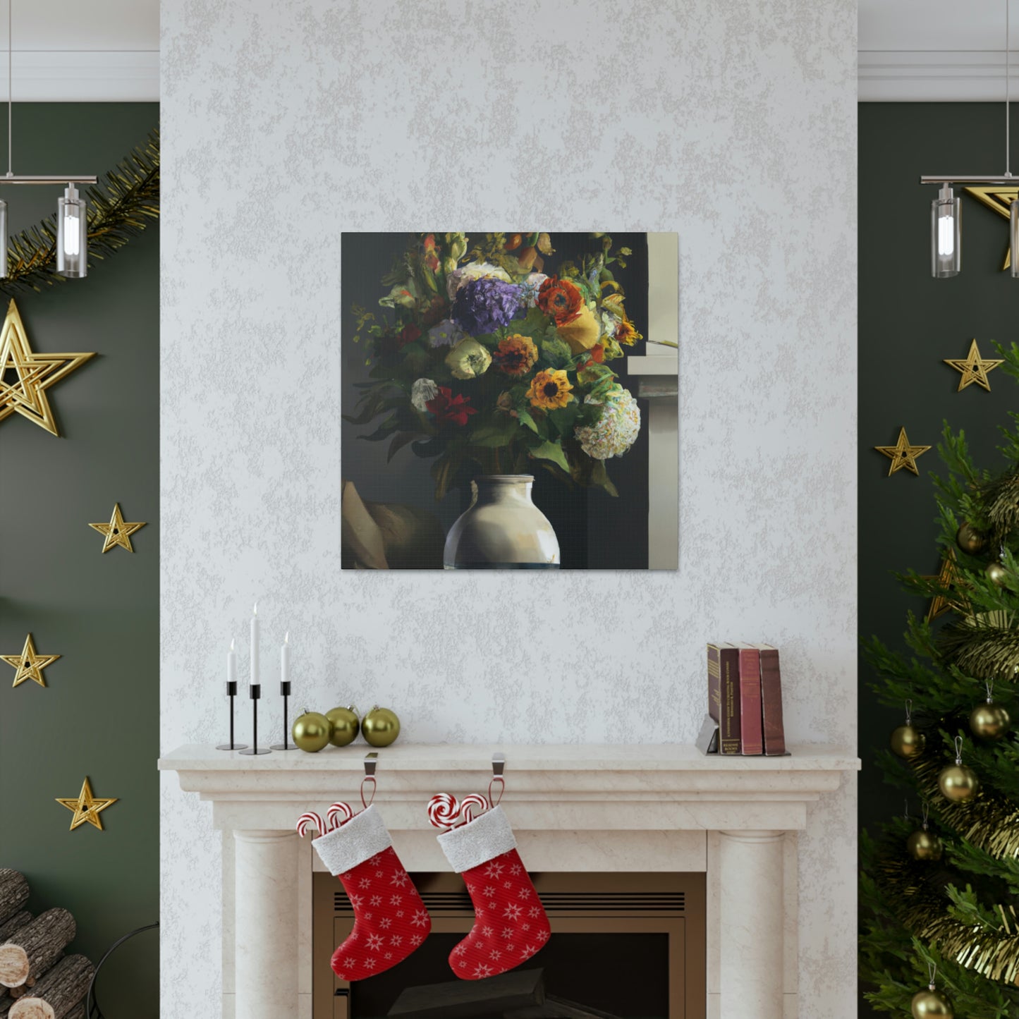 Floral Splendor Dream. - Canvas
